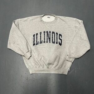 Vintage 90s University of Illinois fighting illini essential Russell crewneck
